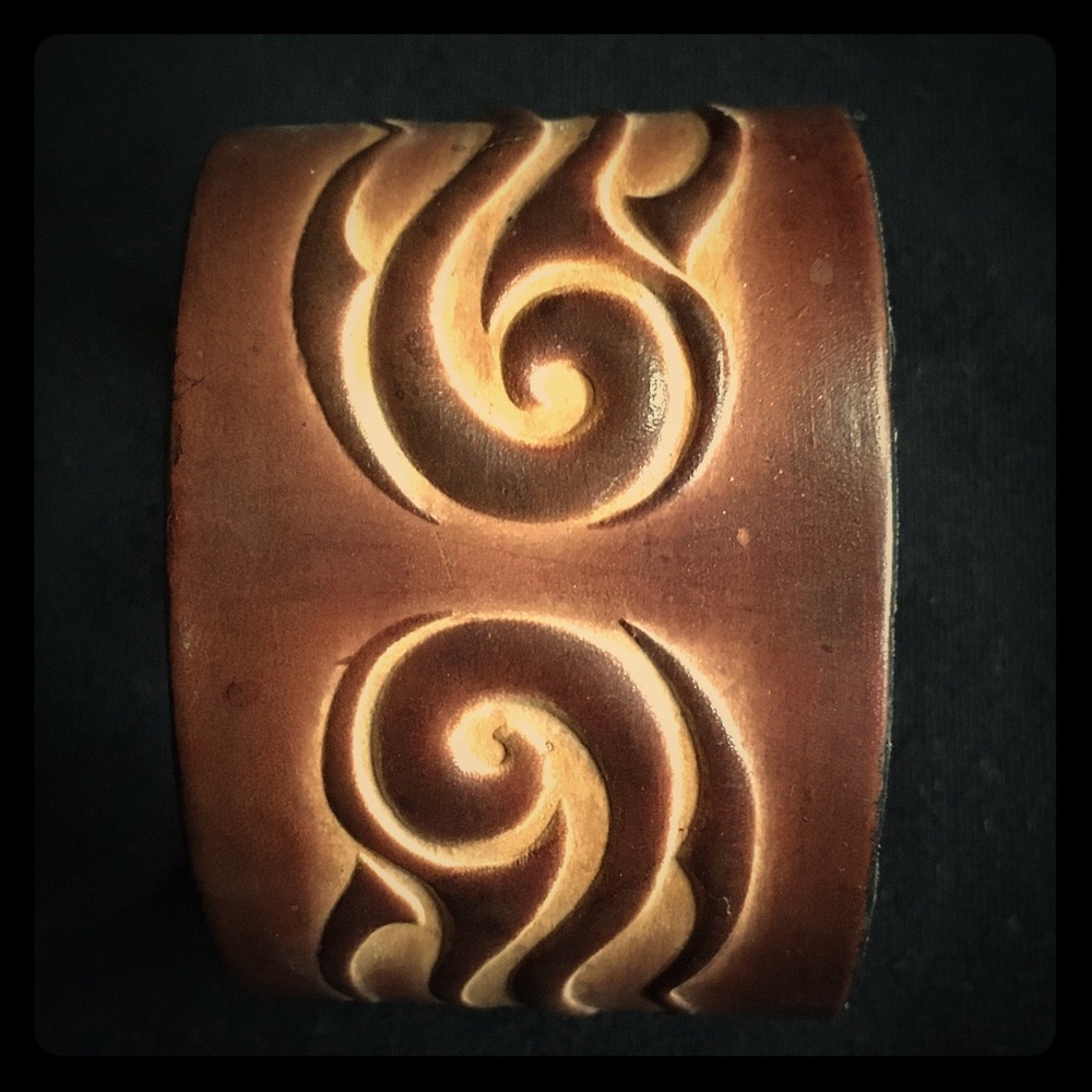 🌻 5/$25 Genuine Leather Cuff Bracelet